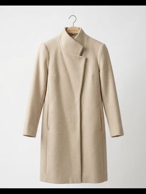 Reiss Maya Slim Fit Wool Coat